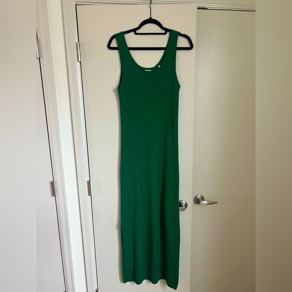 Elie Tahari Green Wool Sweater Dress size M